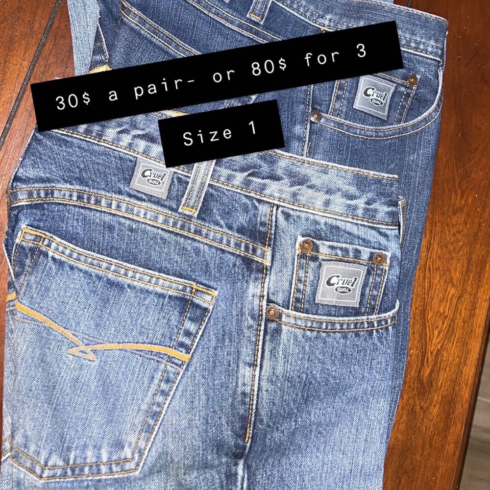 Western Cruel jeans 30$ Worn 1 time